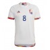Belgium Youri Tielemans #8 Replica Away Shirt World Cup 2022 Short Sleeve